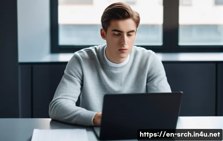 인터넷정보검색 실기 시험 대비 시간 관리 팁 - **Prompt:** A young adult student, appearing focused and determined, sits at a modern, uncluttered d...